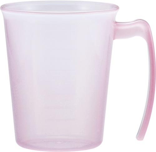 手付スタッキングコップ　ピンク