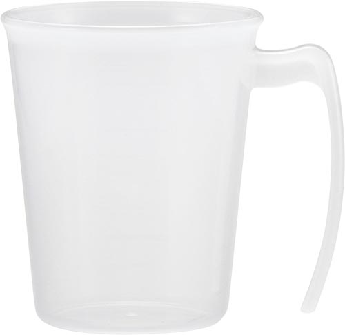 手付スタッキングコップ　ホワイト