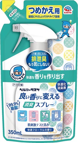 ヘルパータスケ良い香りに変えるスプレー替×４