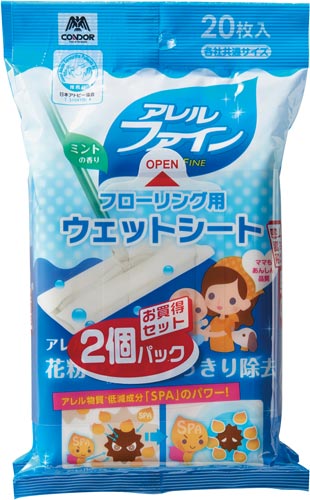 Ｃ．フローリングウェットシートＮＥＷＡＦ２０枚×２