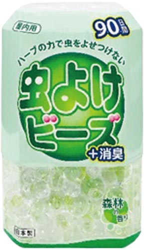 虫よけビーズ　９０日　森林の香り