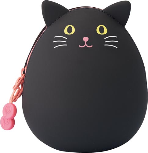 ＰｕｎｉＬａｂｏ　エッグポーチ　クロネコ