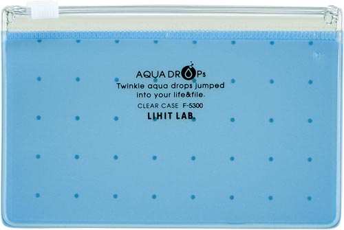 ＡＱＵＡ　ＤＲＯＰｓ　クリヤーケースＡ８　青×５