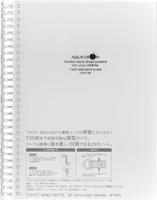 ツイストノート＜超厚型＞セミＢ５タテ　２９穴　乳白