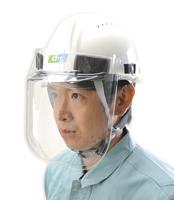 ヘルメット用フェイスシールド　５個セット