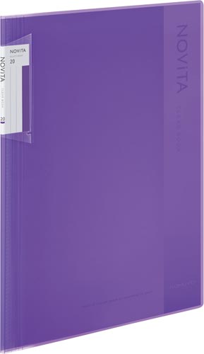 〈ノビータ〉（固定式）Ａ４縦２０枚紫×１０