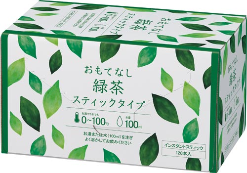 おもてなし用緑茶スティックタイプ×３※