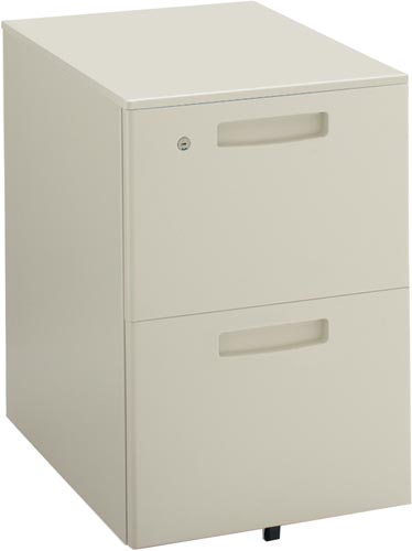 インベント　モバイルワゴンＴ２段Ｎグレー