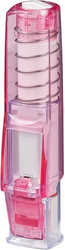 印鑑ホルダーはん蔵　透明ピンク