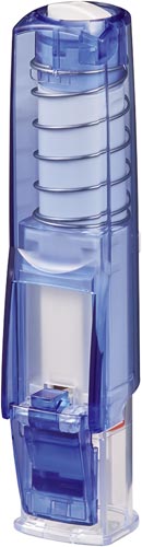 印鑑ホルダーはん蔵　透明青