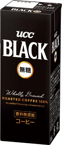 ＢＬＡＣＫ無糖紙パック　２００ｍｌ　２４本※