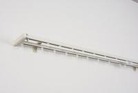 カーテンレールリネアＲ木目ホワイトＷ２．０