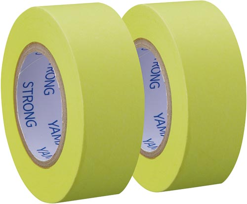 メモックロールテープ強粘着詰替１５ｍｍ幅レモン