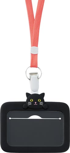 ＰｕｎｉＬａｂｏ　ＩＤカードホルダー　クロネコ