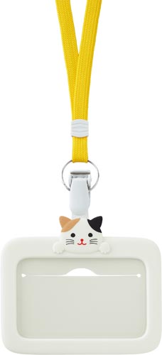 ＰｕｎｉＬａｂｏ　ＩＤカードホルダー　ミケネコ