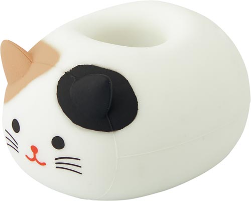 ＰｕｎｉＬａｂｏ　寝ころびペンスタンド　ミケネコ