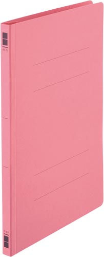 フラットファイル樹脂とじ具　Ａ４縦　桃　３００冊