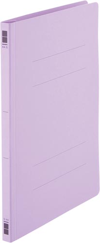 フラットファイル樹脂とじ具　Ａ４縦　紫　３００冊