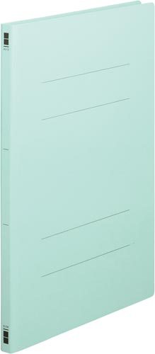 フラットファイル樹脂とじ具　Ａ３縦　青　１０冊
