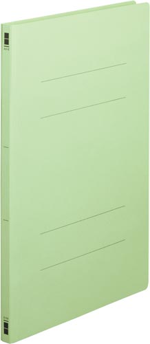 フラットファイル樹脂とじ具　Ａ３縦　緑　１０冊