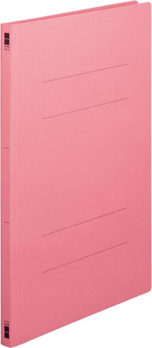 フラットファイル樹脂とじ具　Ａ３縦　桃　１０冊
