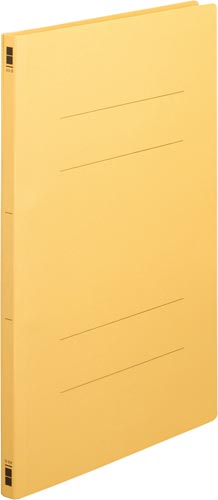 フラットファイル樹脂とじ具　Ａ３縦　黄　１０冊