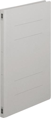 フラットファイル樹脂とじ具　Ｂ４縦　灰　１０冊