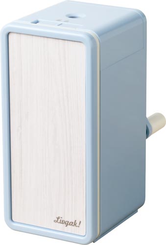 リビガク　トッピン　タテ型スリム　手動鉛筆削り