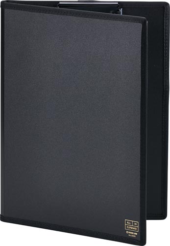 オ－ルインクリップボ－ド（カバ－付）クロ