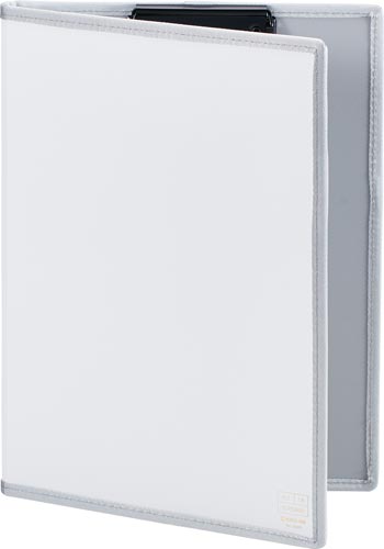 オ－ルインクリップボ－ド（カバ－付）シロ