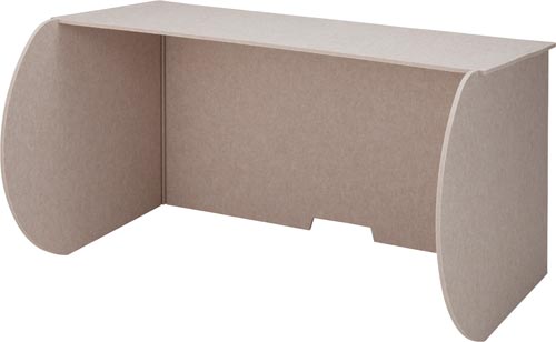 デスクトップ集中ブース吸音タイプＷ１０００ベージュ