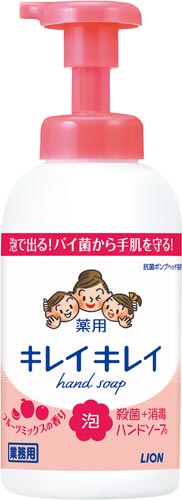 キレイキレイ薬用泡ハンドＳフルーツＭ本体５５０ｍｌ