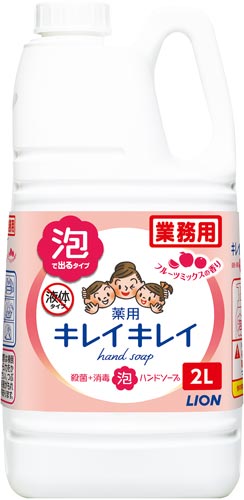 キレイキレイ薬用泡ハンドソープフルーツＭ業務用２Ｌ