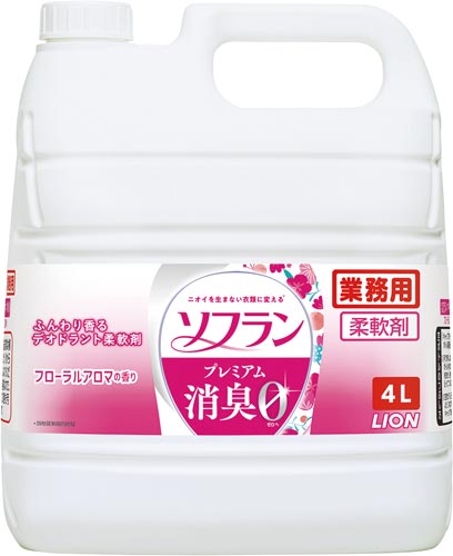 ソフランＰ消臭　フローラルアロマ　詰替４Ｌ×３