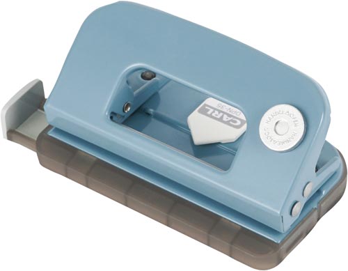 ２穴　デコレ・パンチ　ライトブルー