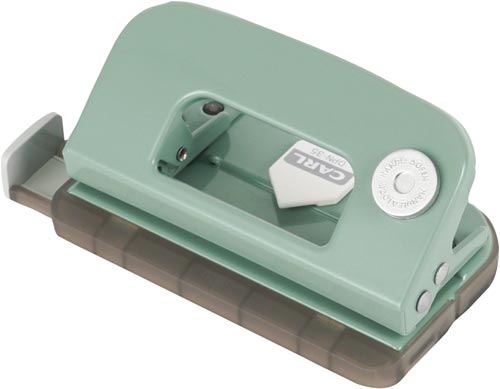 ２穴　デコレ・パンチ　ライトグリーン