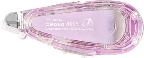 修正テープモノエアー詰替本体５ｍｍラベンダー５個