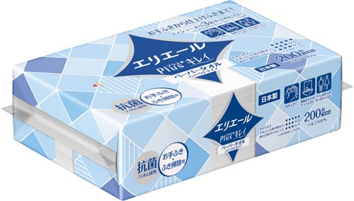 エリエール　Ｐｌｕｓ＋ペーパータオル　コンパクト