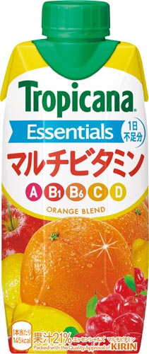 トロピカーナＥＳ　Ｍビタミン　３３０ｍｌ　１２本※