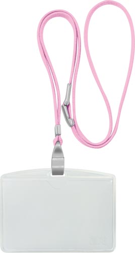 吊下げ名札抗菌タイプ１０個入ライトピンク