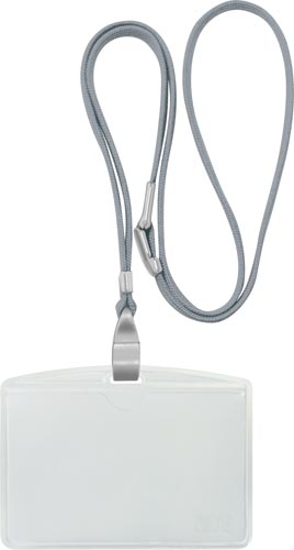 吊下げ名札抗菌タイプグレー１０個×５