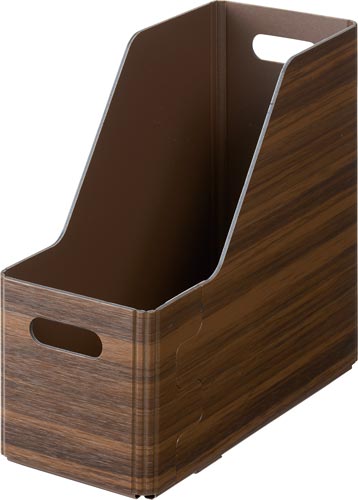 キ－ニ　スタッキングＵＢＯＸ　Ｌ　ブラウン　５個