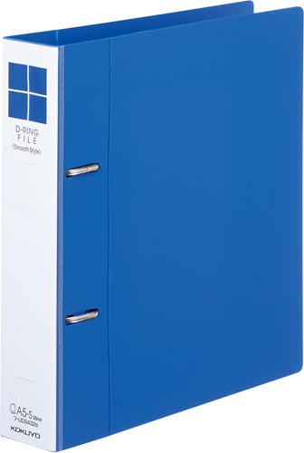 ＜スムーススタイル＞Ａ５縦　背幅４５ｍｍ　青１０冊