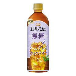 紅茶花伝無糖アールグレイティー６５０ｍｌ２４本