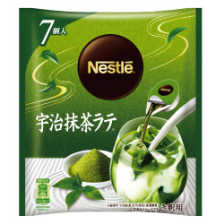 ポーション　宇治抹茶ラテ７個×３※