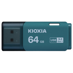 ＵＳＢキャップ式ライトブルー６４ＧＢ