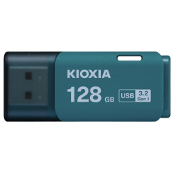 ＵＳＢキャップ式ライトブルー１２８ＧＢ
