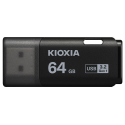 ＵＳＢキャップ式ブラック６４ＧＢ