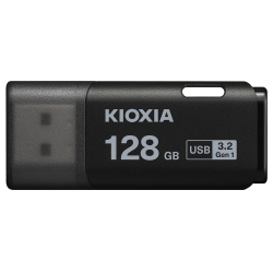 ＵＳＢキャップ式ブラック１２８ＧＢ