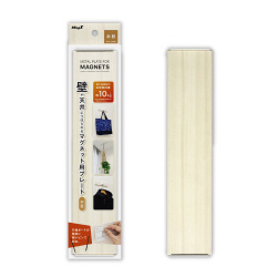 壁や天井につけられるマグネット用プレート　木目